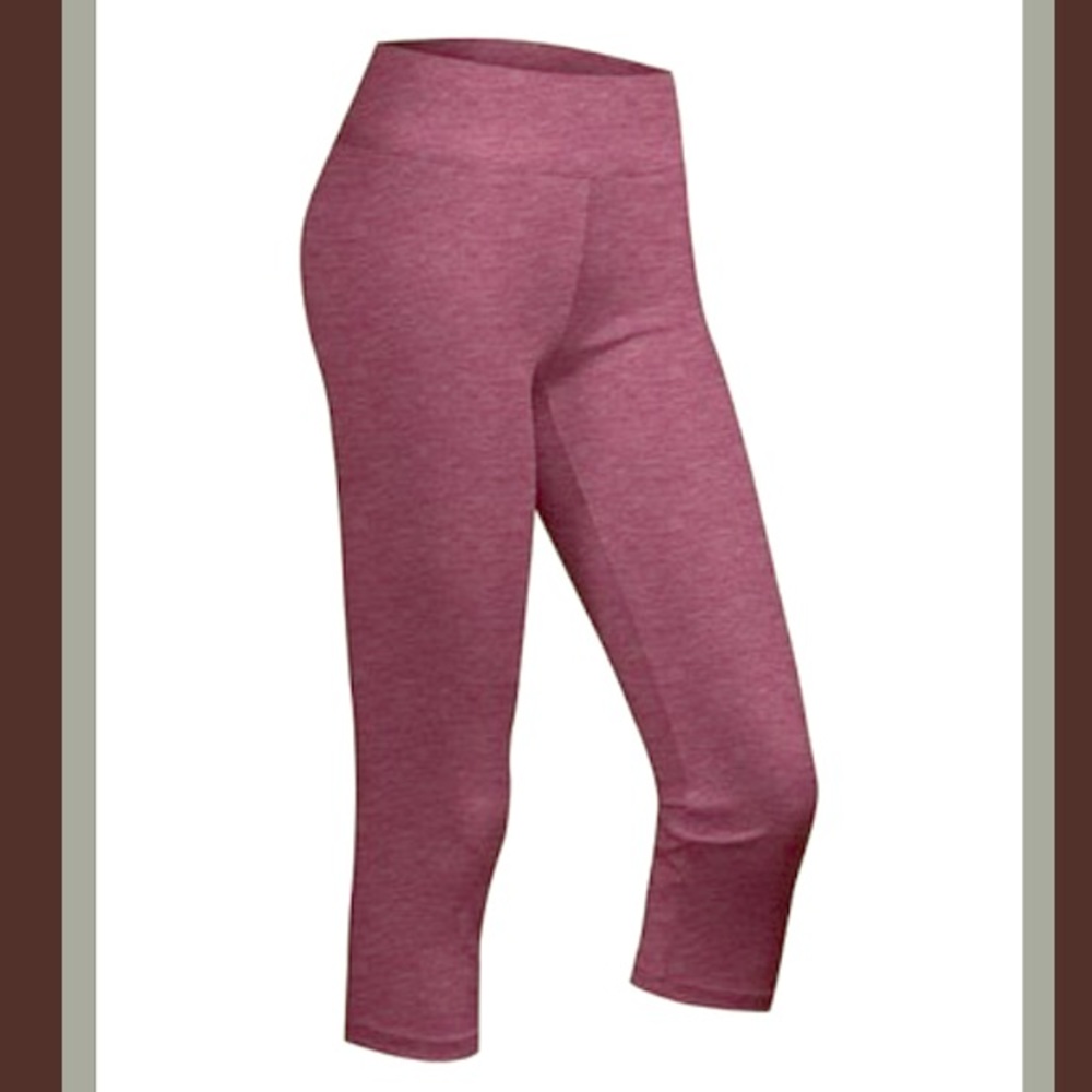 Heather rose - Capri lightweight leggings